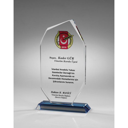 Kristal Plaket