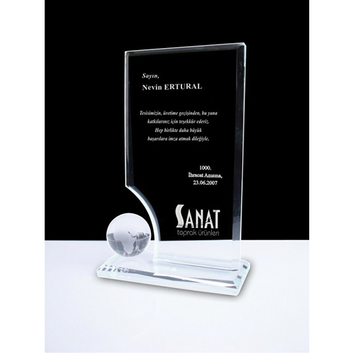 Kristal Plaket