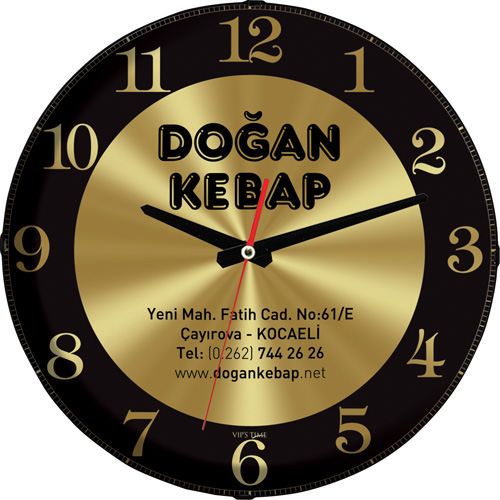 Metalize ve Cam Duvar Saatleri